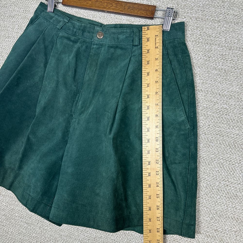 The Limited Green High Waist Women Shorts - Picture 8 of 11